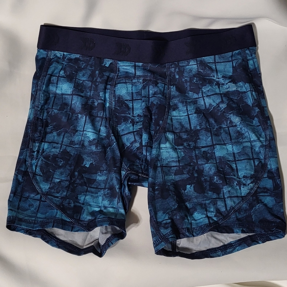 All In Motion Men's NIP 2 Pack Blue Mesh Panel Boxer Briefs Size Small - Picture 7 of 12